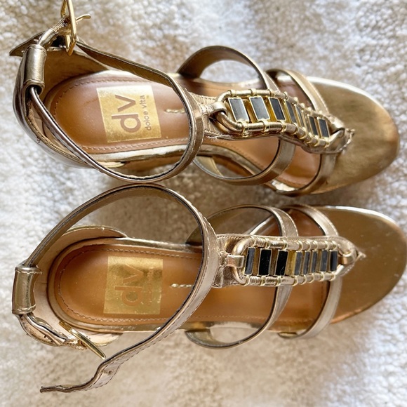 Dolce Vita Shoes - Dolce Vita Women’s Gold High Wedge